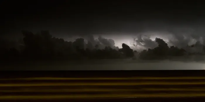 Framed Print : Bliksem, Lightning