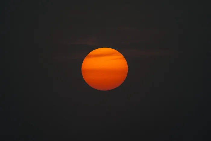 Framed Print : Close up of sun