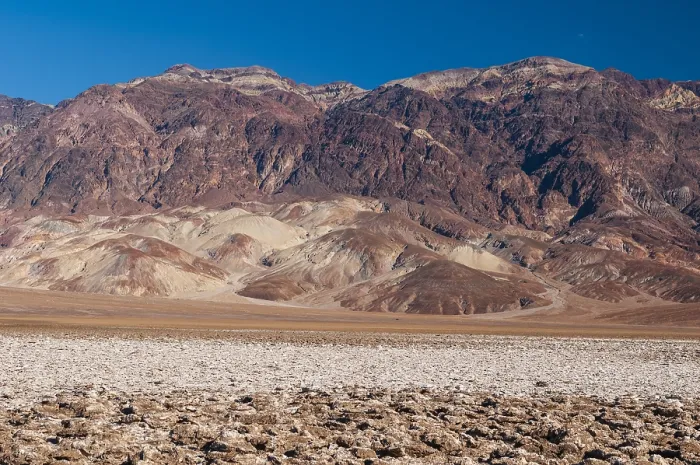 Framed Print : The Devil's Golf Course in Badwater Basin