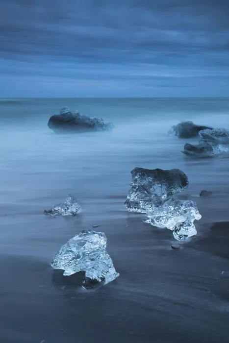 Framed Print : Diamond Beach