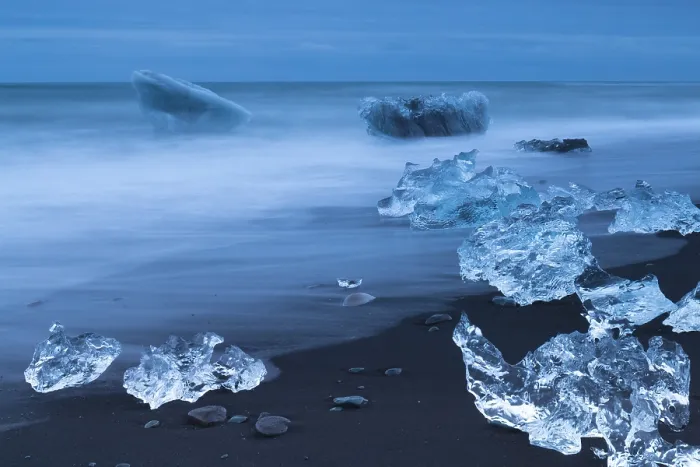 Framed Print : Diamond Beach