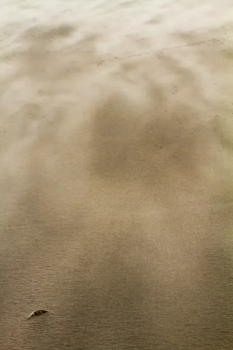 Framed Print : Drifting sand