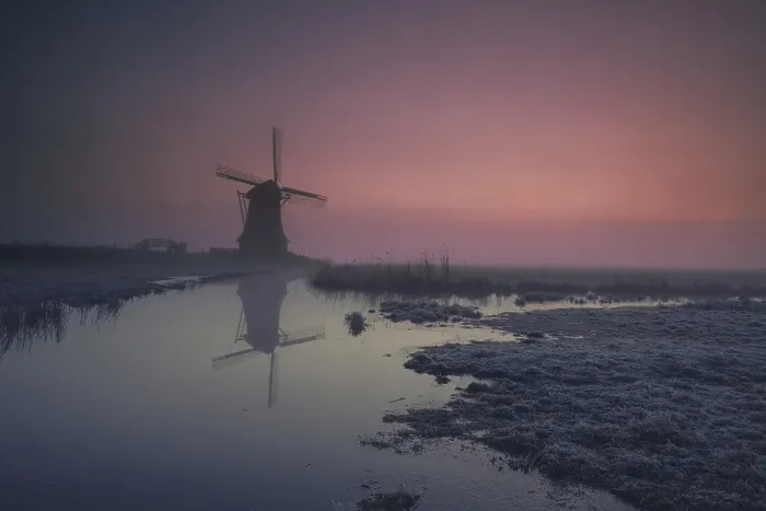 Framed Print : Dutch windmill Framed Print : Dutch windmill