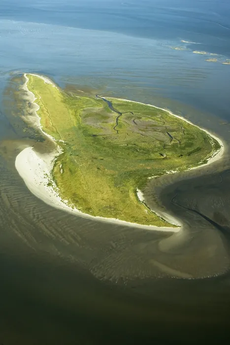 Framed Print : Griend. Luchtfot van het eiland Griend; Aerial photo of Griend Framed Print : Griend. Luchtfot van het eiland Griend; Aerial photo of Griend