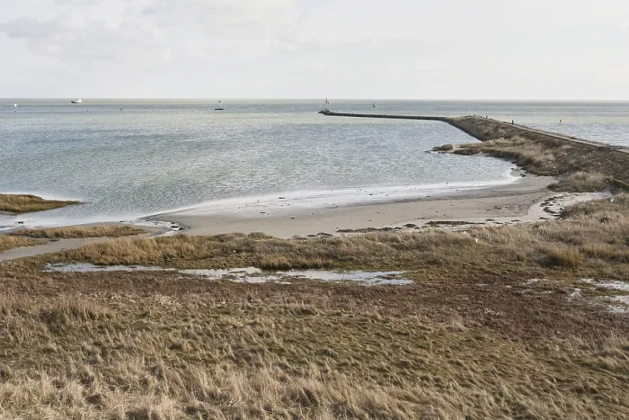 Framed Print : Havenhoofd, Jetty