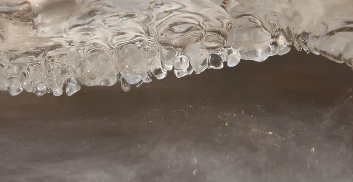Framed Print : IJs, Ice. Water en ijs; Water and Ice
