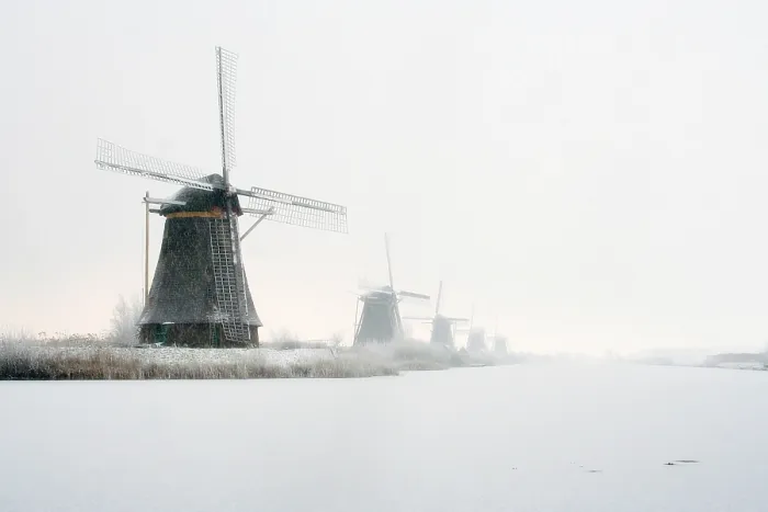 Framed Print : Kinderdijk