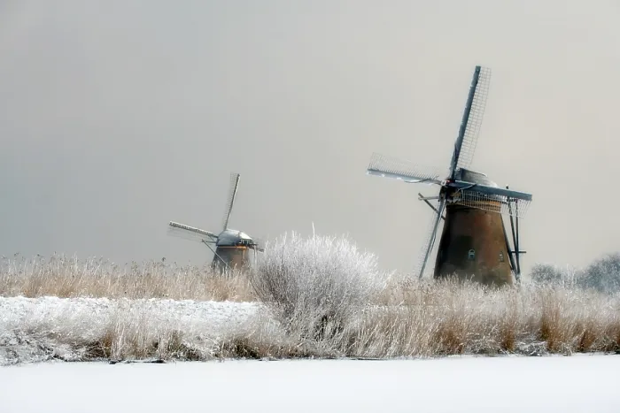 Framed Print : Kinderdijk Framed Print : Kinderdijk