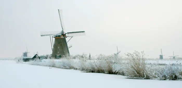 Framed Print : Kinderdijk