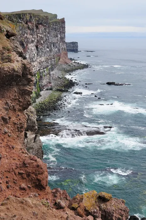 Framed Print : Kliffen, Cliffs