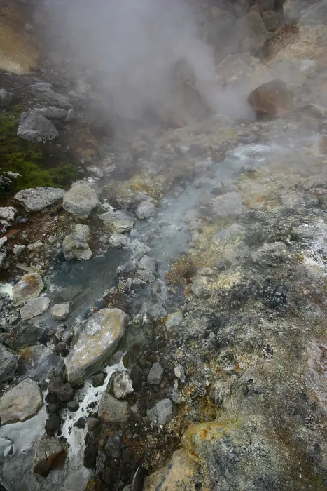 Framed Print : Krysuvik. Vulkanisch actief gebied bij Krysuvik; Geothermal area at Krysuvik