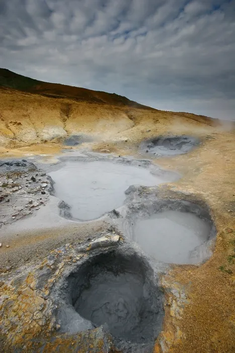 Framed Print : Krysuvik. Vulkanisch actief gebied bij Krysuvik; Geothermal area at Krysuvik
