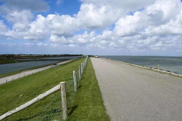 Framed Print : Landscape at Texel