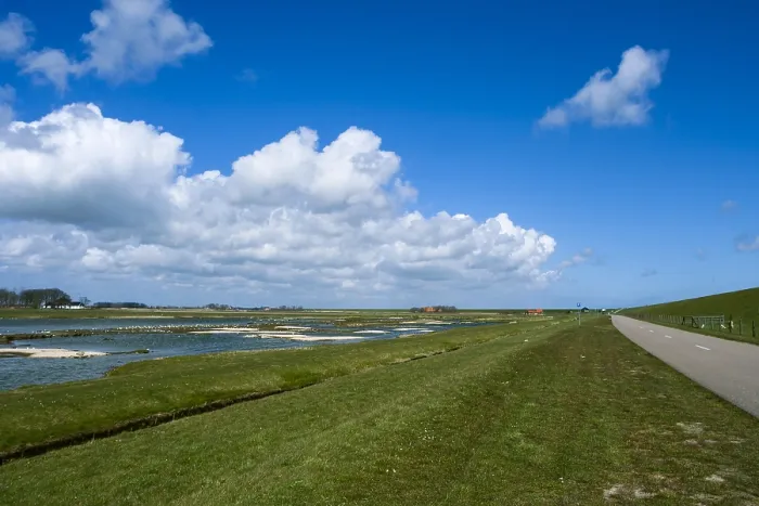 Framed Print : Landscape at Texel