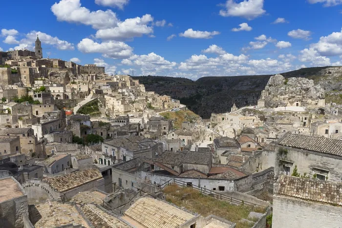 Framed Print : Matera, Old Town, Sassi di Matera, Basilicata, Italy