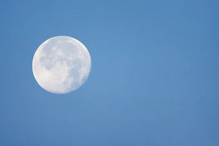 Framed Print : Moon in close up Framed Print : Moon in close up