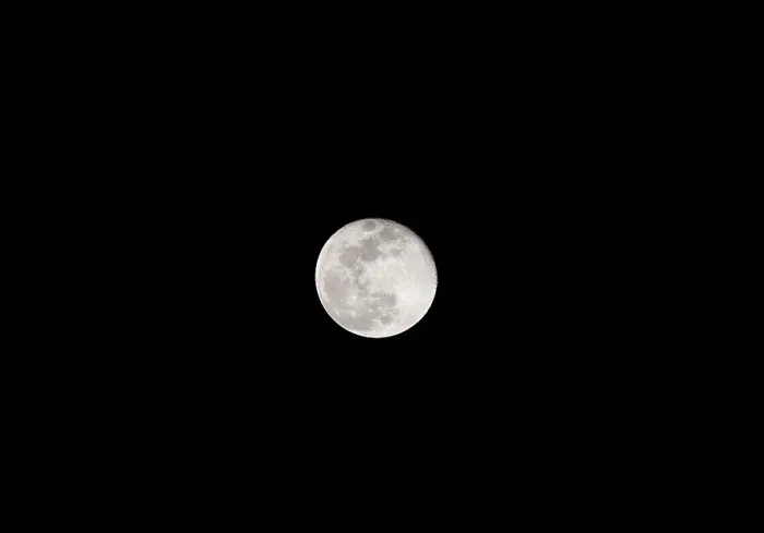 Framed Print : Moon at night