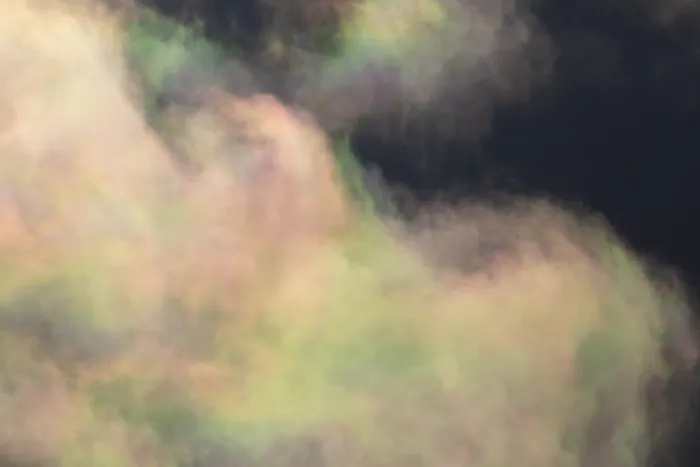 Framed Print : Parhelion clouds