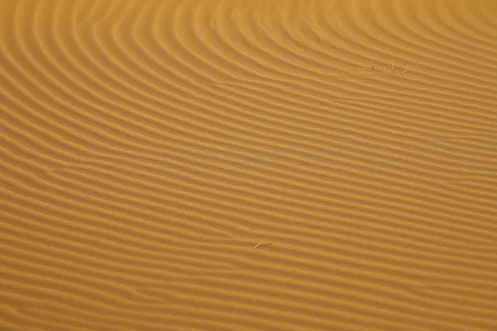 Framed Print : Patterns in desert sand