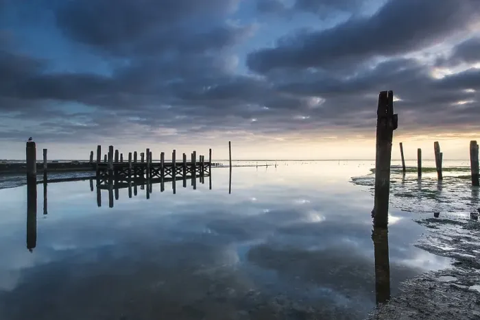 Framed Print : Port de Cocksdorp