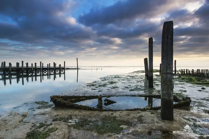 Framed Print : Port de Cocksdorp