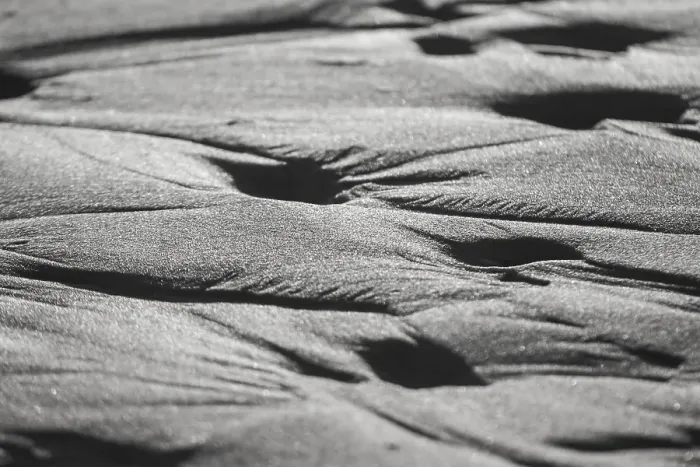 Framed Print : Sand pattern