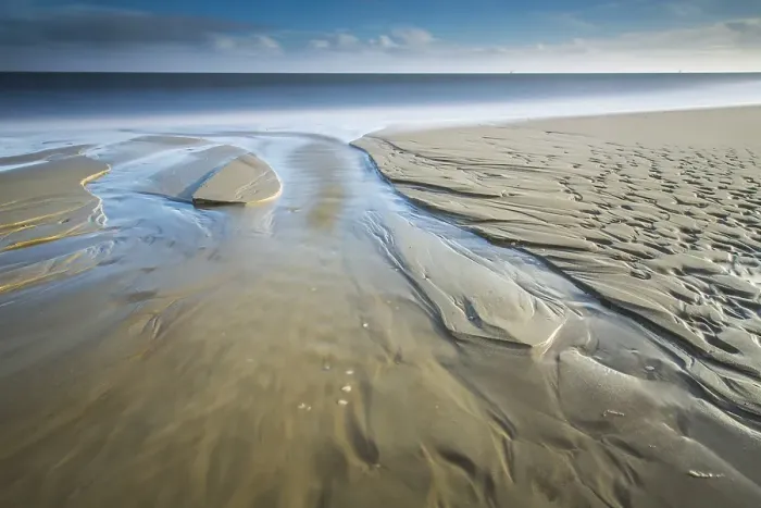 Framed Print : Sand pattern