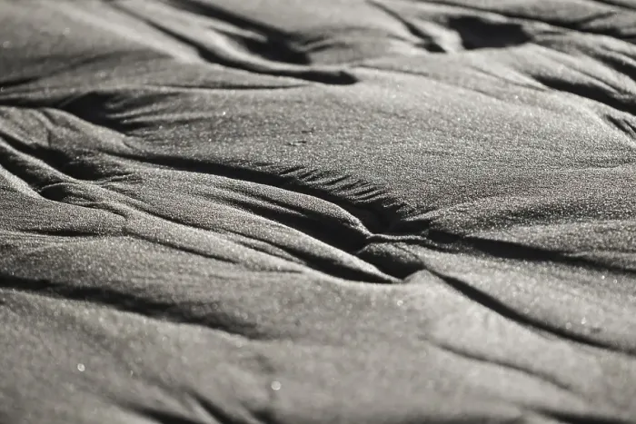 Framed Print : Sand pattern