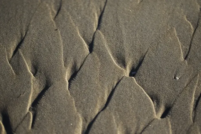 Framed Print : Sand pattern