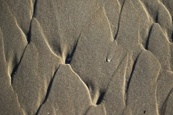 Framed Print : Sand pattern