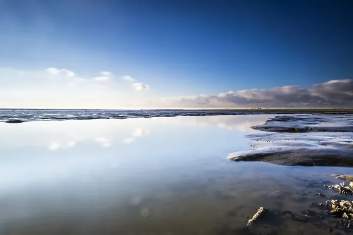 Framed Print : Tide changes at Schiermonikoog