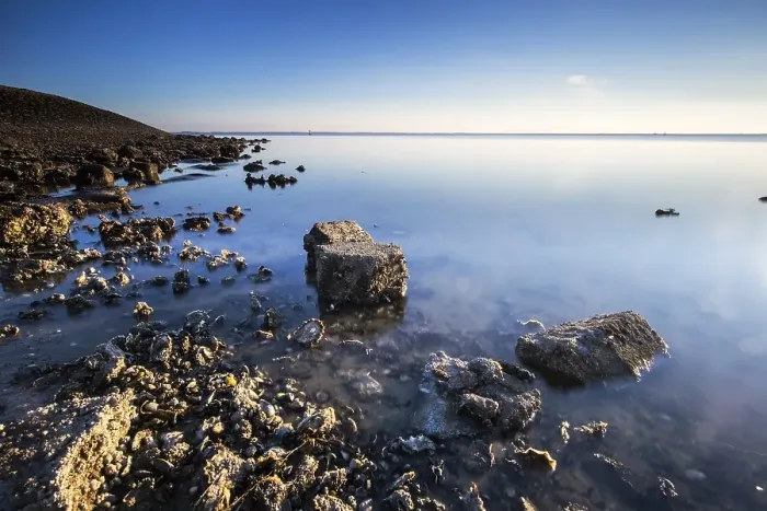 Framed Print : Tide changes at Schiermonikoog