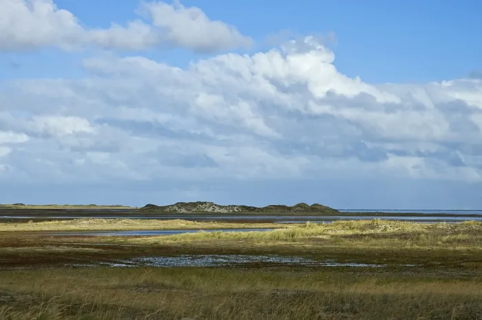 Framed Print : Vlieland. De Vliehorst op Vlieland; Vliehorst on Vlieland