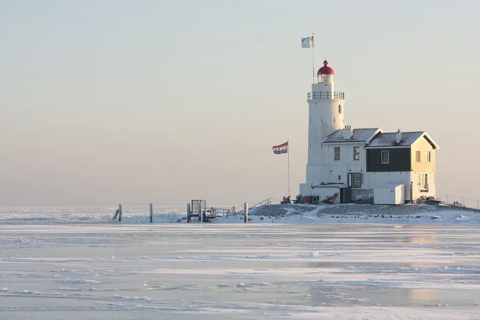 Framed Print : Vuurtoren, Lighthouse