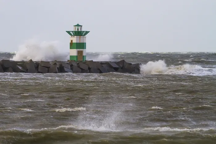 Framed Print : Vuurtoren, Lighthouse