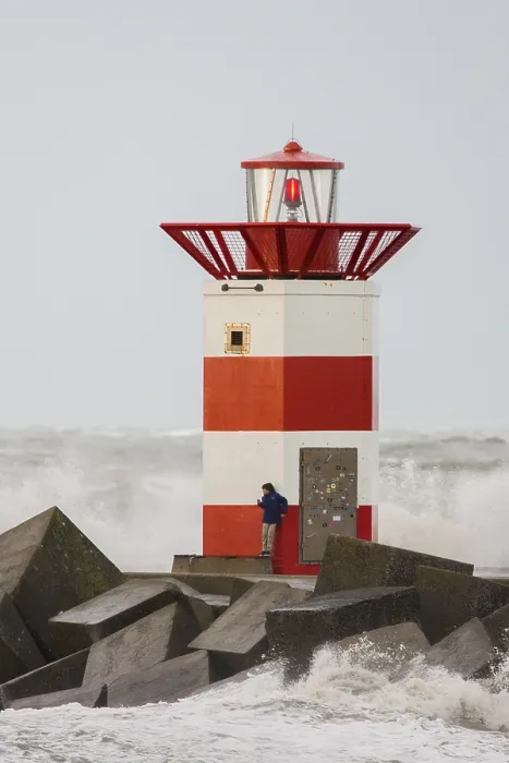 Framed Print : Vuurtoren, Lighthouse