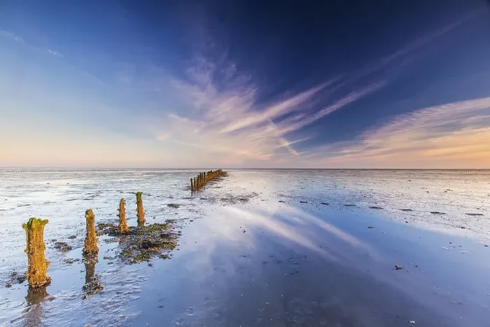 Framed Print : Waddensea