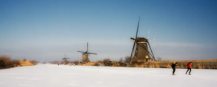 Framed Print : Winter in Nederland; Winter in Holland Framed Print : Winter in Nederland; Winter in Holland