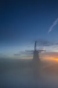 Wergea Prints: Dutch windmill