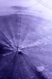 Lange Sluitertijd Prints: Ice impression