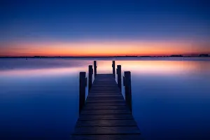 Jetty Prints: Jetty after sunset