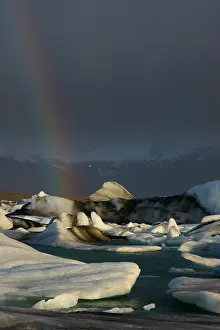 Regenboog Prints: Jokulsarlon