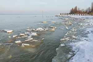 Images Dated 18th February 2012: Lake Constance in winter