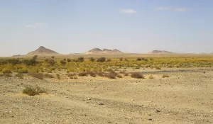 Semi Desert Prints: Landschap, Aousserd, Landscape, Aousserd