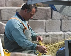 Fisherman Prints: Lesbos
