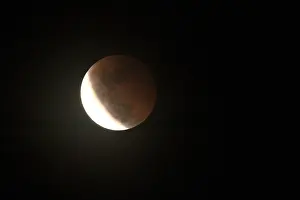 Banda Sea Prints: Lunar eclips