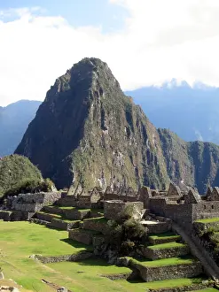 Buildings Prints: Machu Picchu in Peru