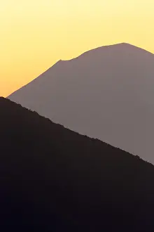 Images Dated 26th July 2015: Mount Vesuvius at sunset