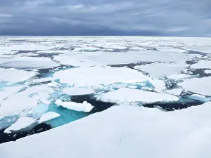 Images Dated 25th June 2014: Pakijs, Spitsbergen; Pack ice, Svalbard