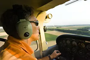 Luchtfotografie Prints: Piloot, Pilot